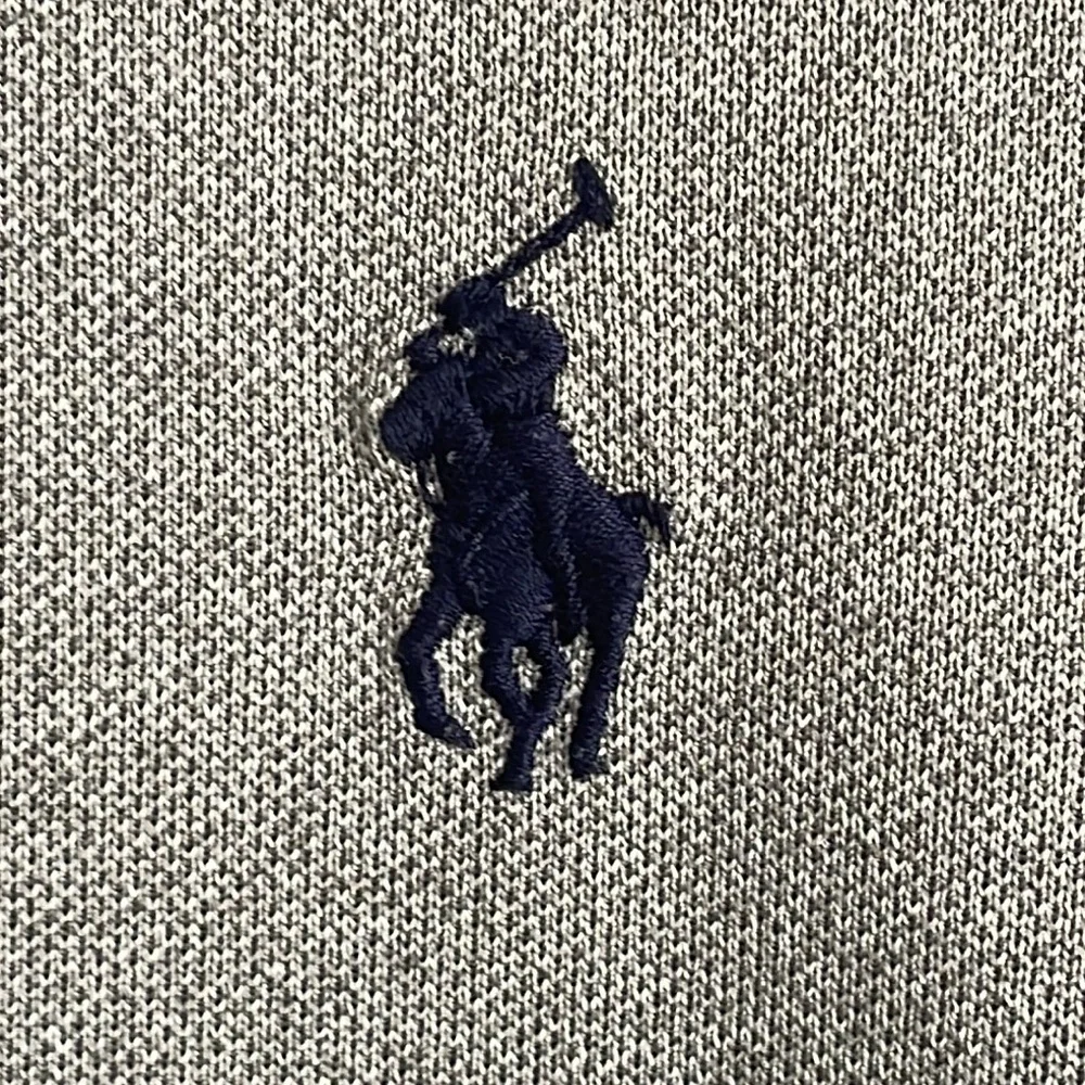 Polo Ralph Lauren performance men’s size XL gray‎ pique fabric polo shirt.